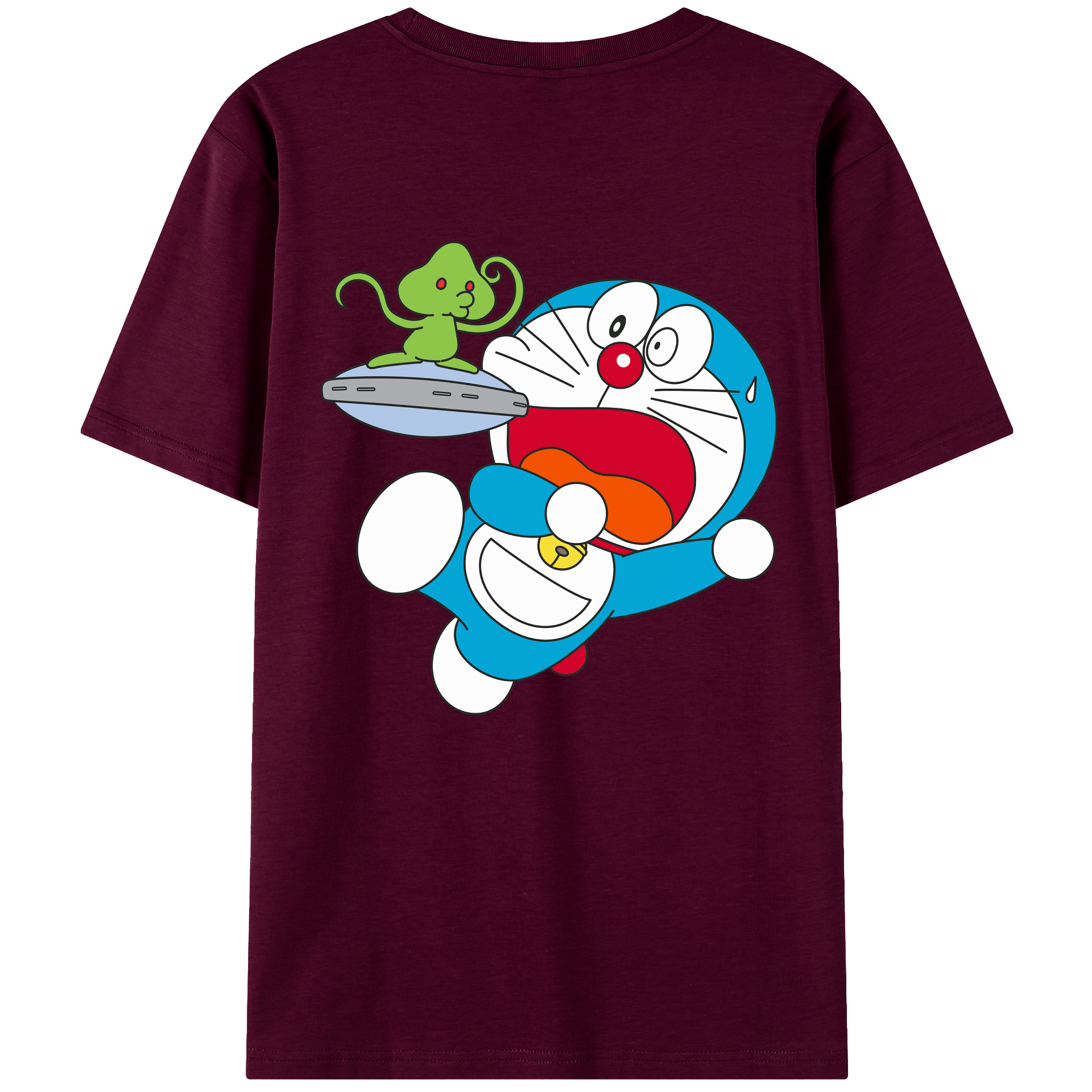 （画像用） ドラえもん Doraemon レディース半袖Tシャツ(バックプリント)